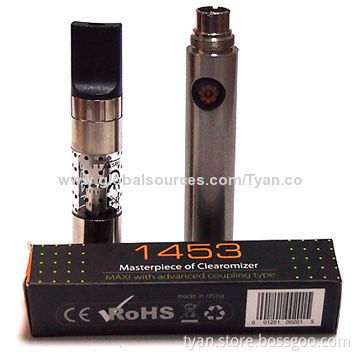 2014 Top Selling Vaporizer Pens/Dry Herb Wax 1453 Clearomizers with 1.6mL Capacity